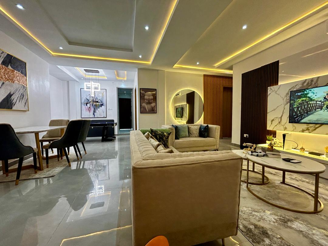 3 Bedroom Shortlet in Lekki Phase 1