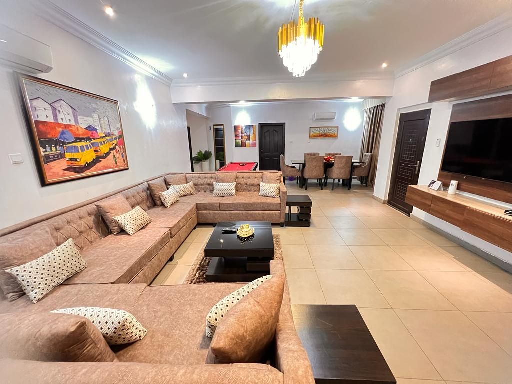 3 Bedroom Shortlet in Victoria Island