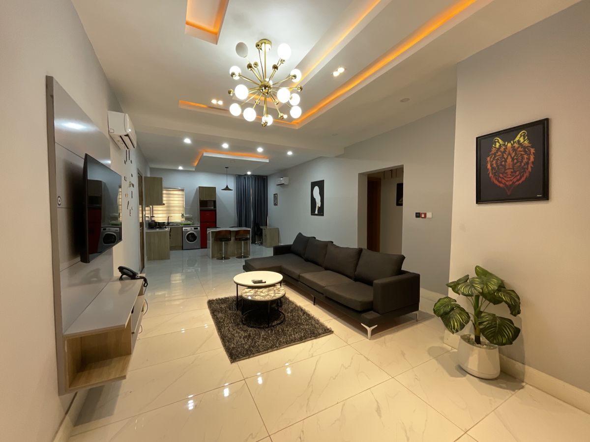 2 Bedroom Shortlet in Ikota