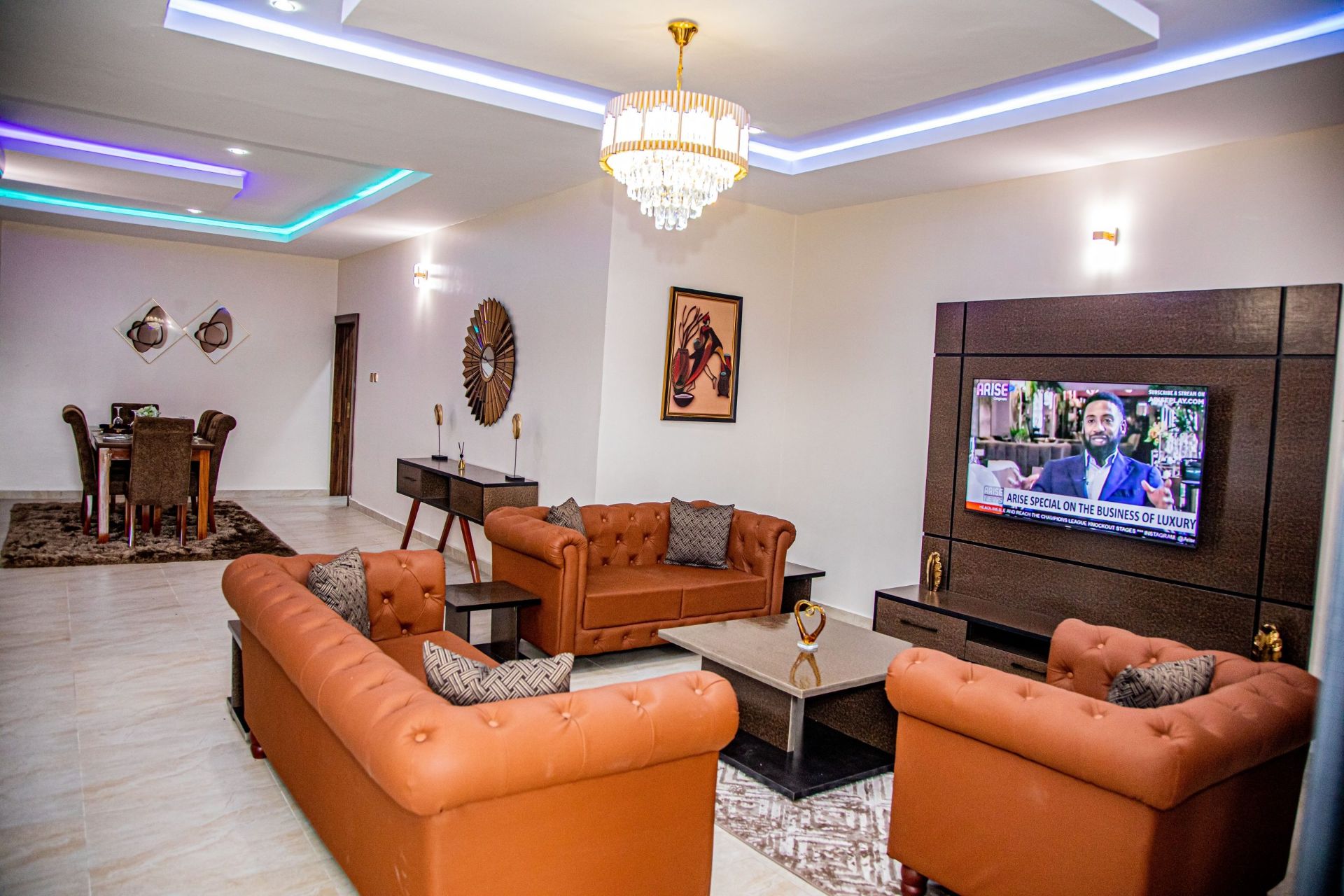 3 Bedroom Shortlet in Shelter Afrique