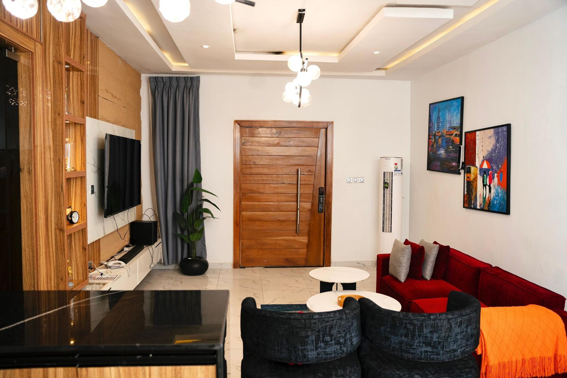 3 Bedroom Shortlet in Airport Road