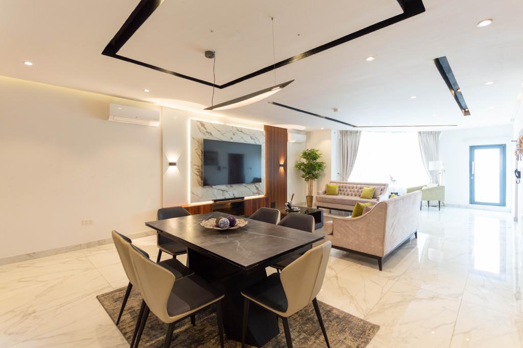 3 Bedroom Shortlet in Lekki Phase 1