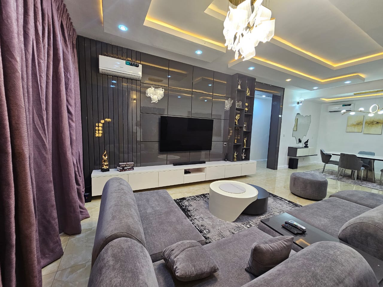 3 Bedroom Shortlet in Lekki Phase 1